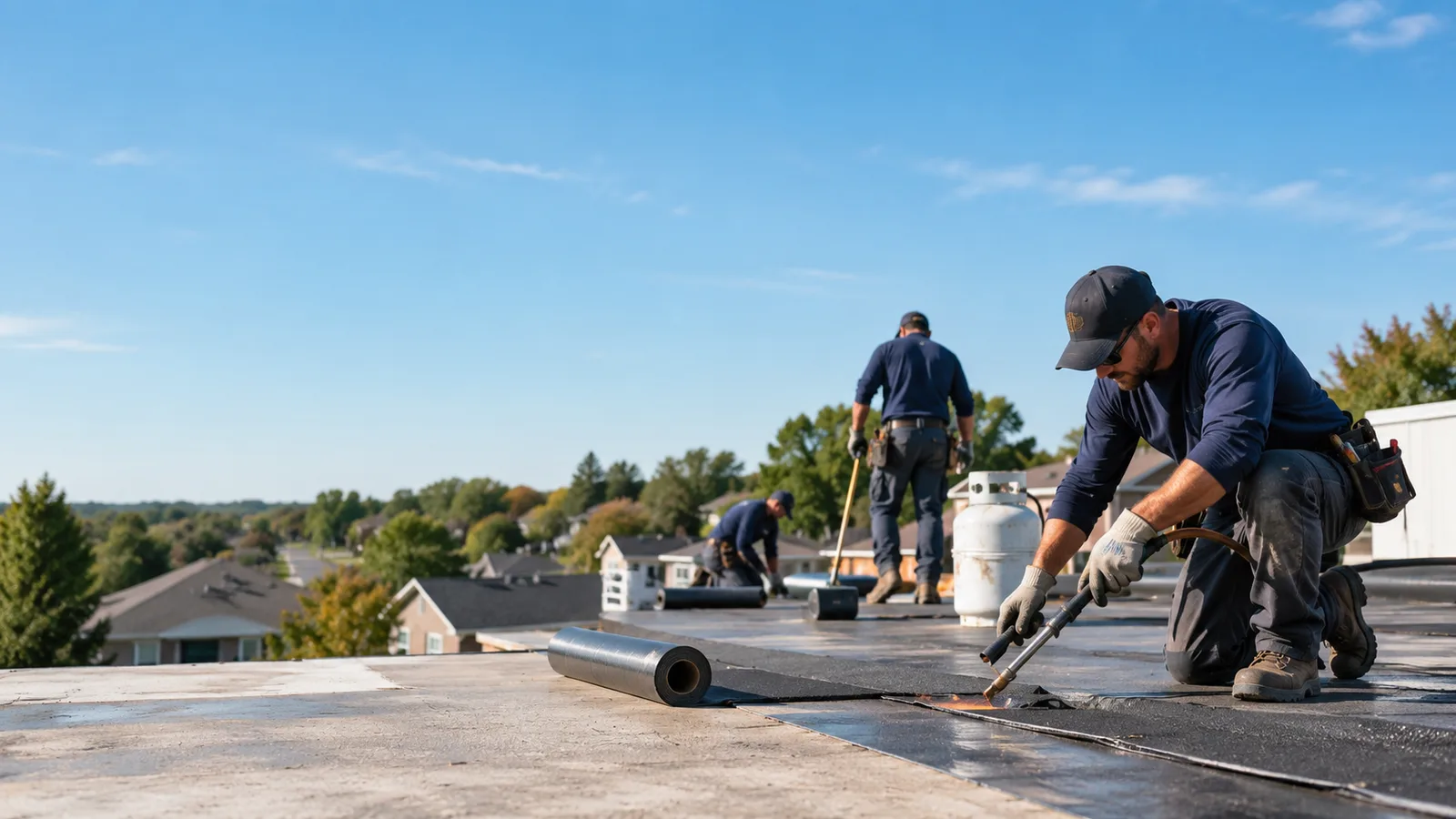 Flat Roof Leak Repair providers in Valmeyer, IL